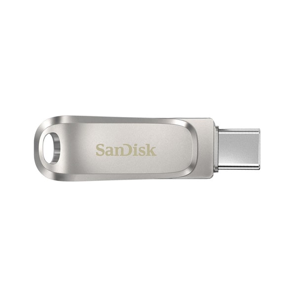 فلش سن دیسک Ultra USB 3.1 Dual Drive Luxe تایپ سی ظرفیت 128 گیگابایت